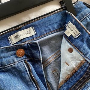 MADEWELL high rise perfect vintage jean